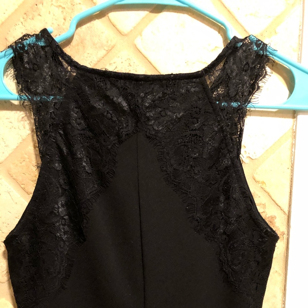 Forever 21 Black Fitted Dress - Picture 3 of 4